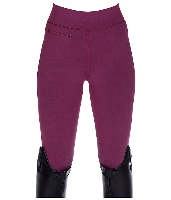 Legging d'équitation à basanes Grip enfant  Casey