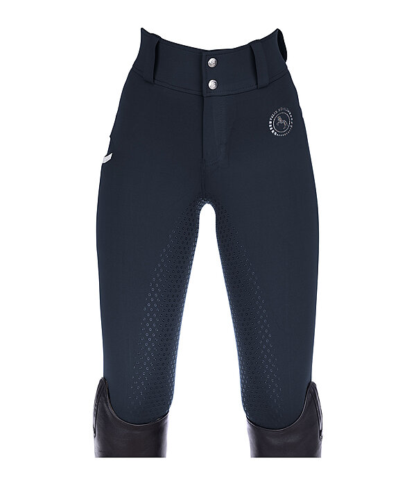 Pantalon d'équitation hybride à fond intégral grip enfant  Jola