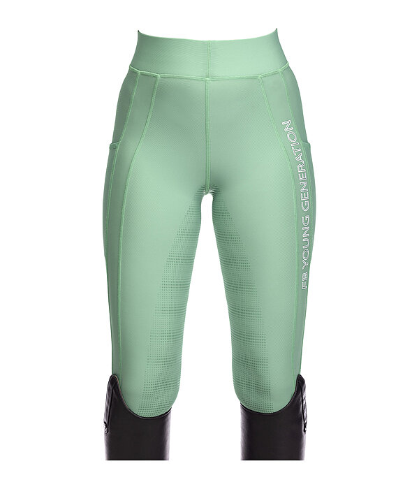 Legging d'équitation à fond intégral Grip Enfant  Abigail II