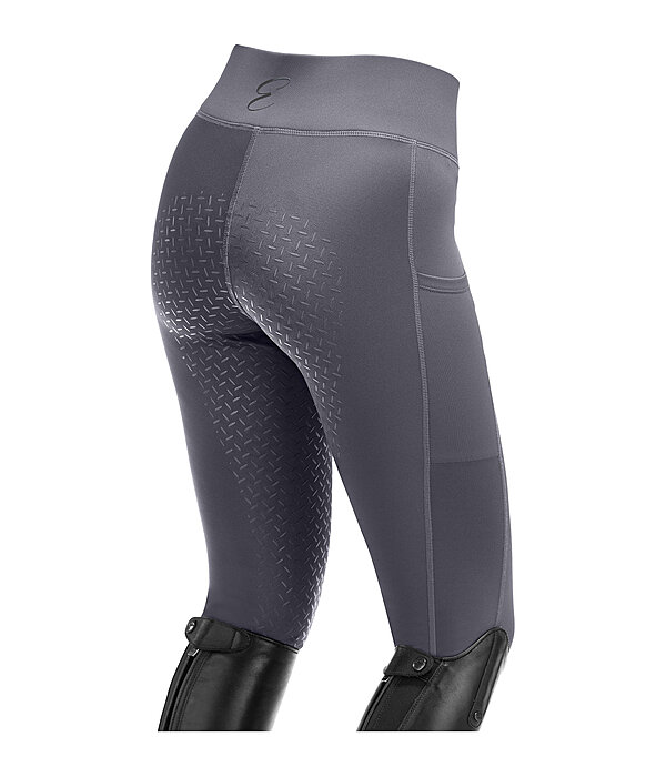Leggings d'�quitation thermique � fond int�gral pour enfant Elina