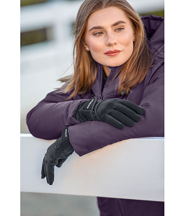 Gants d'quitation d'hiver  Ribbed