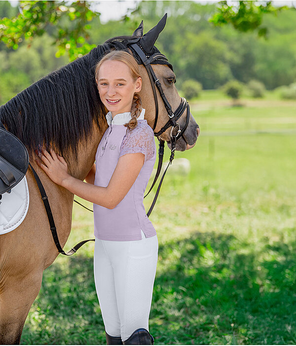 Tenue concours enfant  Philine en violet p�le