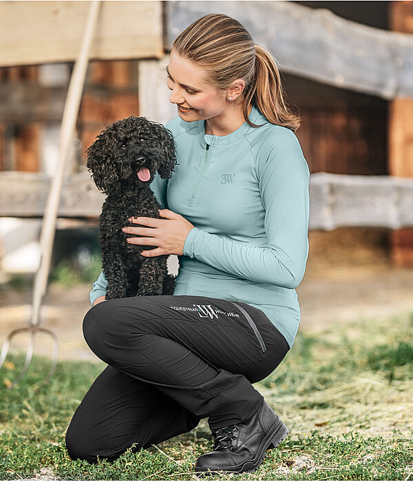 Tenue  T-shirt technique � manches longues en menthe clair